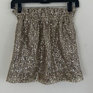 J Crew Sequin Mini Skirt